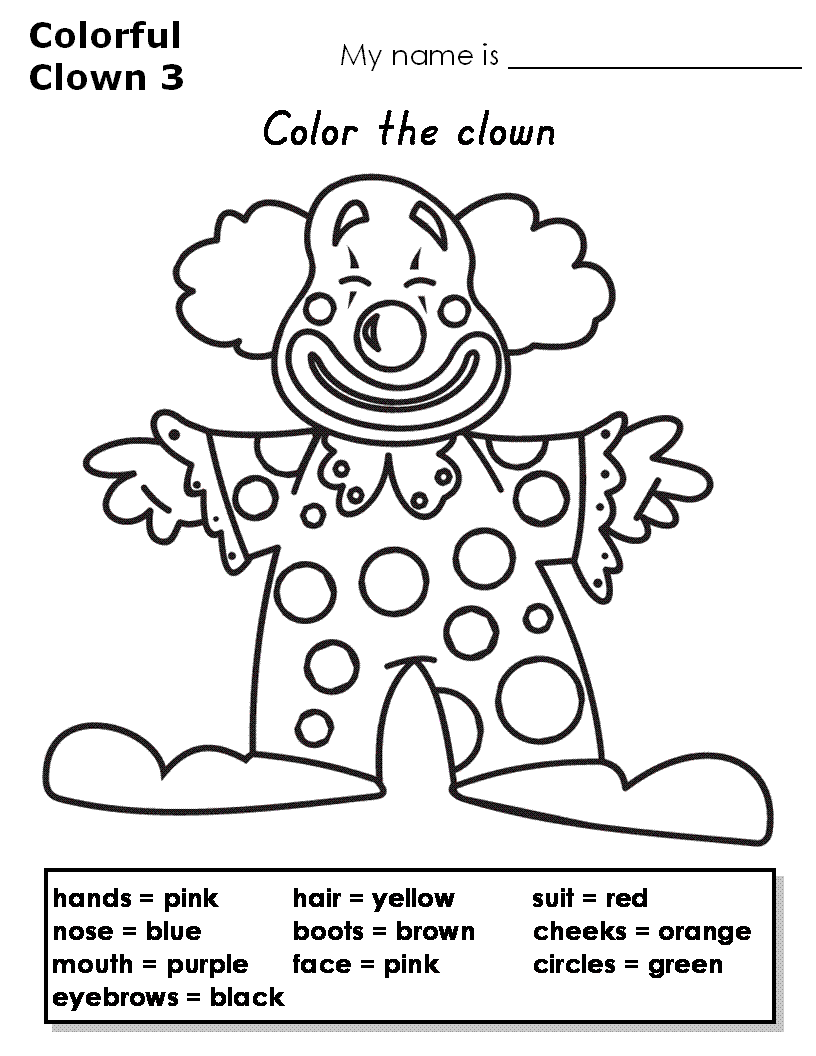 Following Directions Coloring Worksheets Coloring Pages
