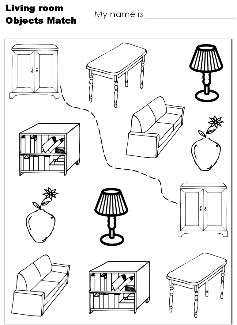 objects coloring pages - photo #6