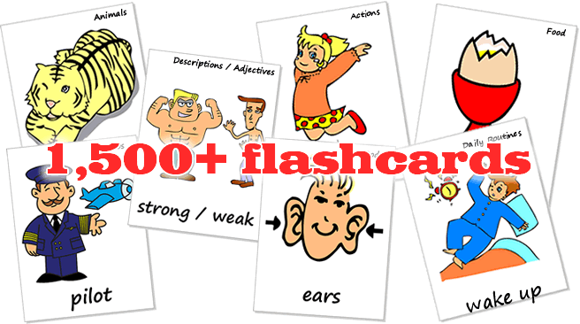 ESL kids flashcards