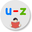 Alphabet u-z
