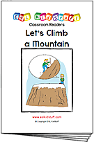 Let's climb a mountain! classroom reader