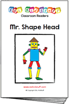 Mr. Shape Head classroom reader