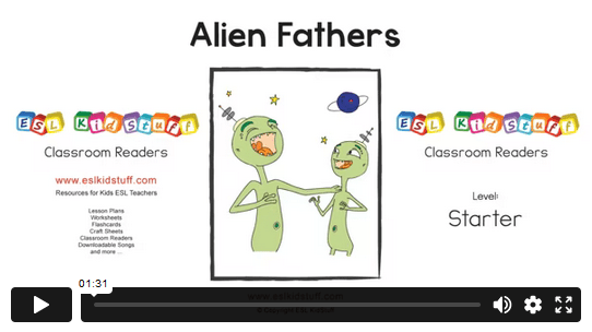 Alien fathers classroom reader