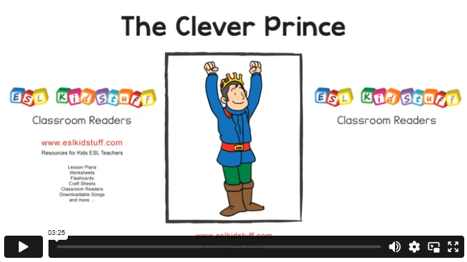 The clever prince classroom reader