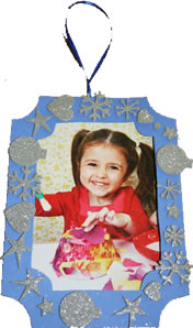 Picture frame ornament craft