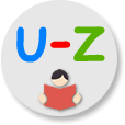 Alphabet U-Z lesson