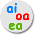 Vowel clusters "ai" "oa" "ea" lesson