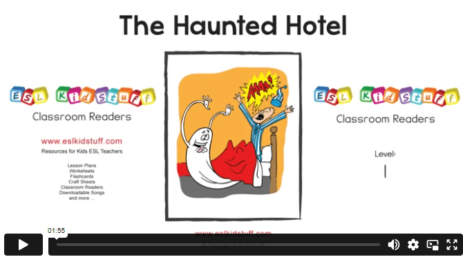 The haunted hotel reader video