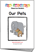 Our pets classroom reader
