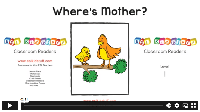 Where's mother? reader video