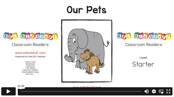 Our pets reader video