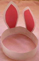 Easter bunny ears craft