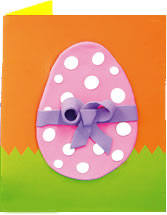 Easter egg cards craft