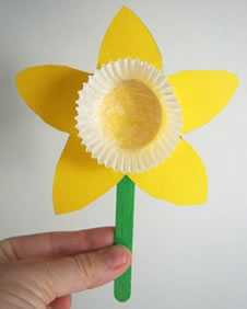 Easter flowers craft