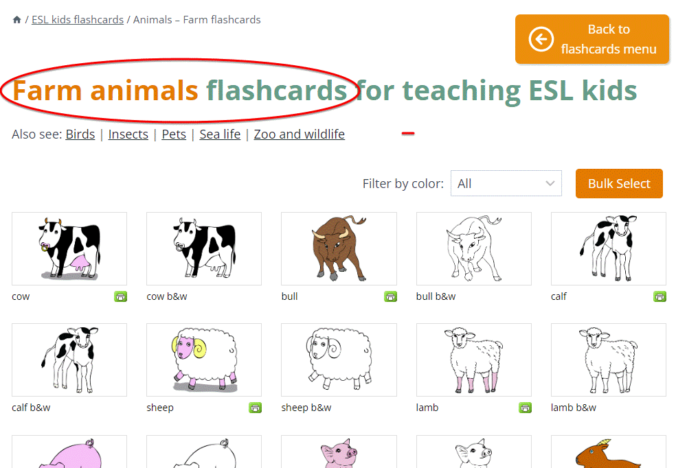 Locate the flashcard set you want to use.
