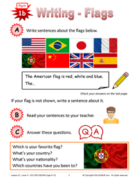 Writing - flags