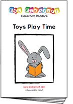 Read classroom reader "Toys Play Time"