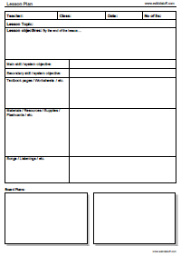 Lesson Plan Template Doc Collection
