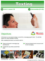 ESL teens lesson: Texting