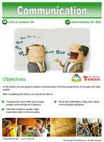 ESL teens lesson: Communication