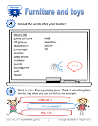 Lesson 18 Let's go to the supermarket Page 2