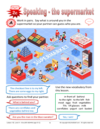 Lesson 18 Let's go to the supermarket Page 10