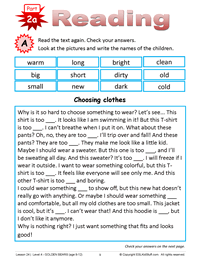 Lesson 24 What to wear Page 9