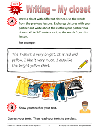 Lesson 24 What to wear Page 13